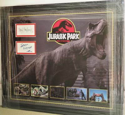 Jurassic Park double signed
