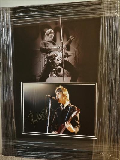 Paul Weller signed 12 x 8 photo