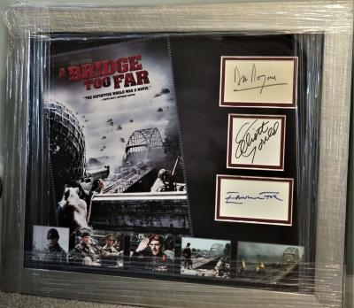 A Bridge to Far signed display