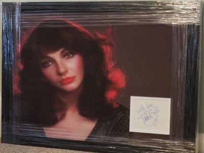 Kate Bush hand signed signature