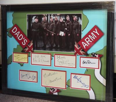 Dad's Army cast signed