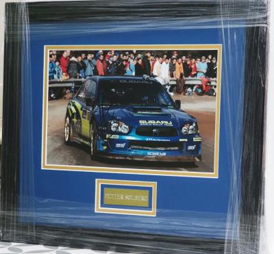 Petter Solberg signed photo