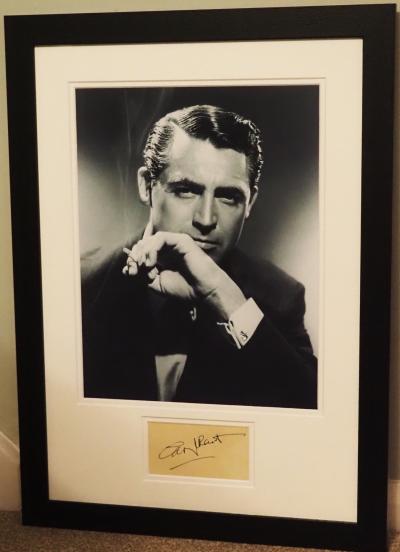 Mr suave, Cary Grant signature