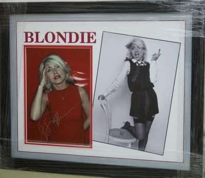 Debbie Harry signed 12 x 8 photo