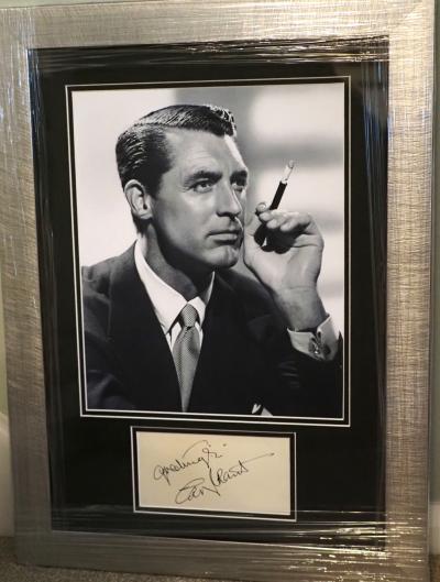 Cary Grant autograph