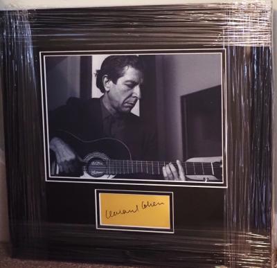 Leonard Cohen signature