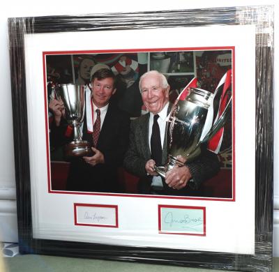 A Fergusson & M Busby signed