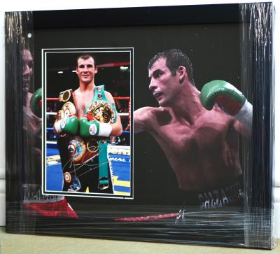 Joe Calzaghe signed 12 x 8 photo