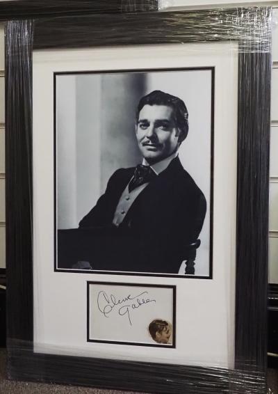 Clark Gable autograph