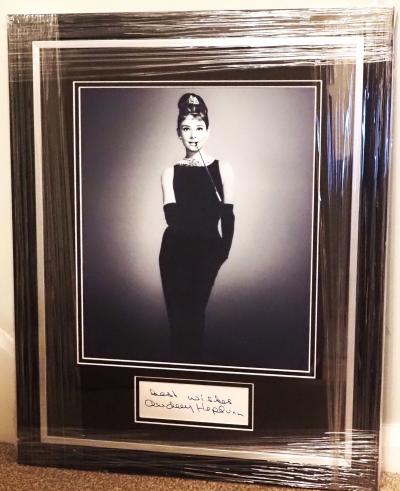 Audrey Hepburn autograph