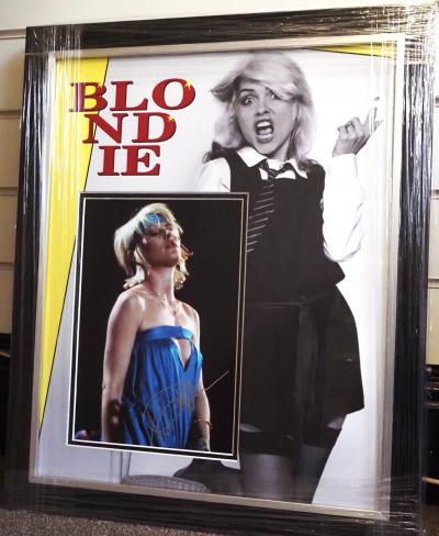 Debbie Harry Blondie signed