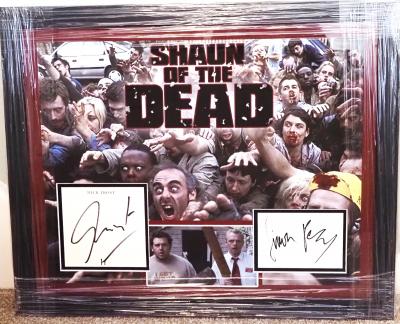 Simon Pegg & Nick Frost signed