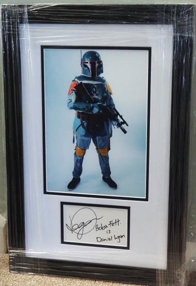 Daniel Logan Star Wars signed