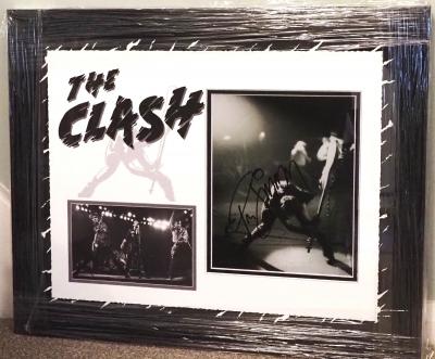 Paul Simonon signed 12 x 8 photo