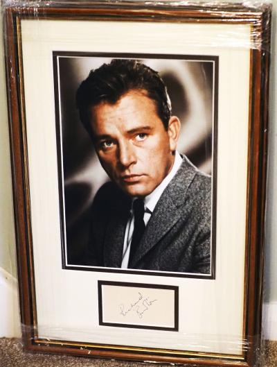 Richard Burton signature